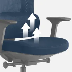 Visioner 6.1 Black Office Chair with Massage – view 13