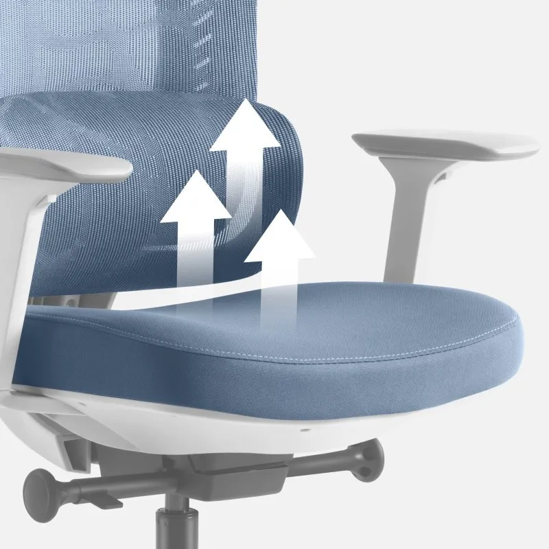 Visioner 6.1 Grey Office Chair with Massage 12