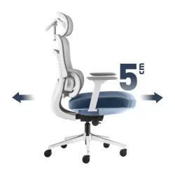 Visioner 6.1 Grey Office Chair with Massage 16
