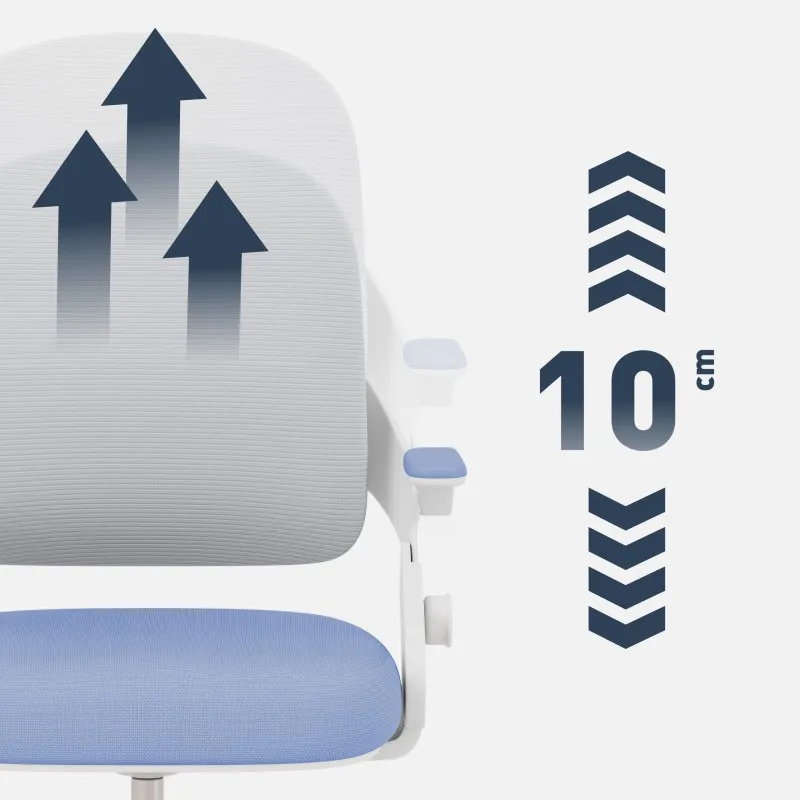 Mark Adler Junior 4.3 Children's Office Chair Blue-Grey – view 14