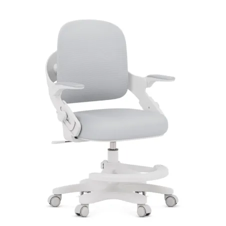 Junior 4.3 Grey children's office chair, stylish and ergonomic design