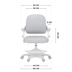 Mark Adler Junior 4.3 Grey Children's Office Chair – view 11