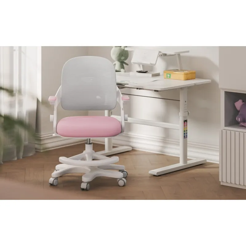 Mark Adler Junior 4.3 Office Chair for Children Pink-Grey – view 3