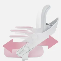 Mark Adler Junior 4.3 Office Chair for Children Pink-Grey – view 8