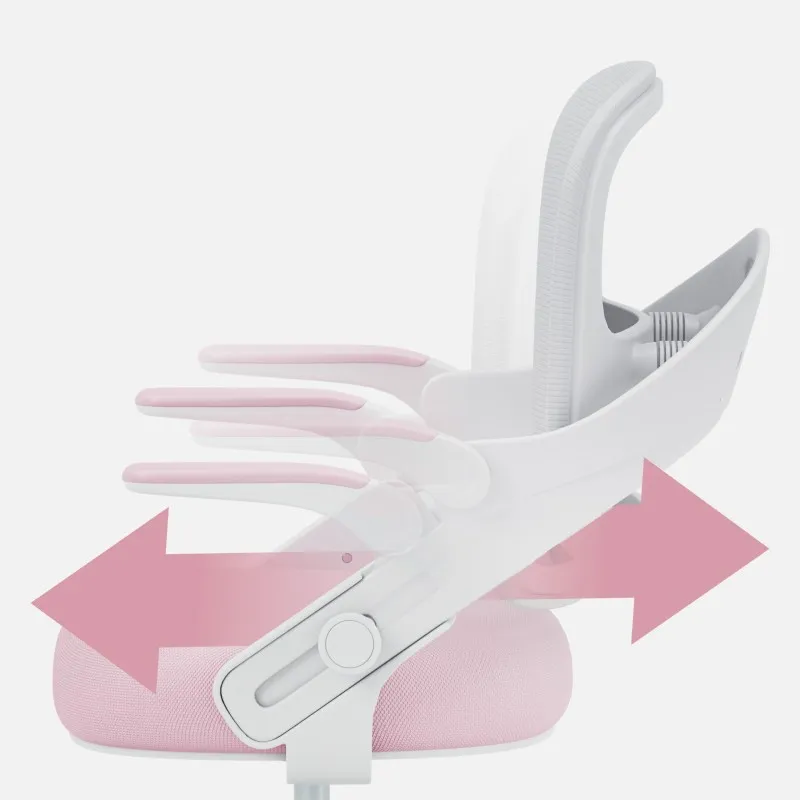 Mark Adler Junior 4.3 Office Chair for Children Pink-Grey – view 8