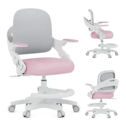 Mark Adler Junior 4.3 Office Chair for Children Pink-Grey – view 10