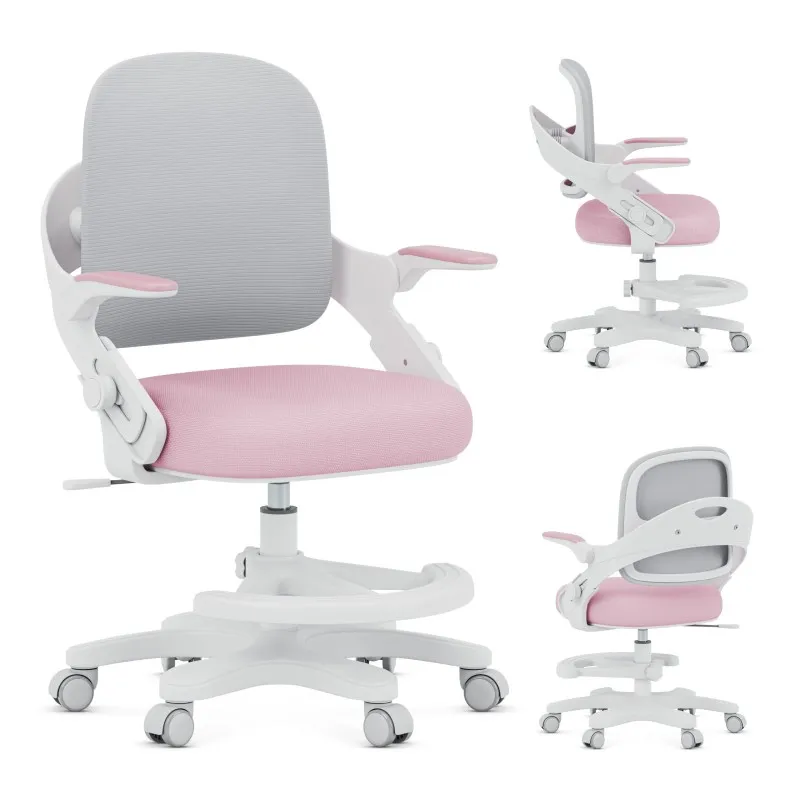 Mark Adler Junior 4.3 Office Chair for Children Pink-Grey – view 10