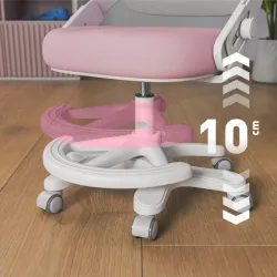 Mark Adler Junior 4.3 Office Chair for Children Pink-Grey – view 12