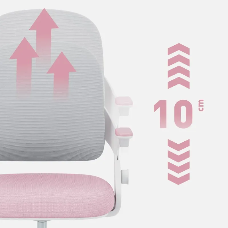 Mark Adler Junior 4.3 Office Chair for Children Pink-Grey – view 15