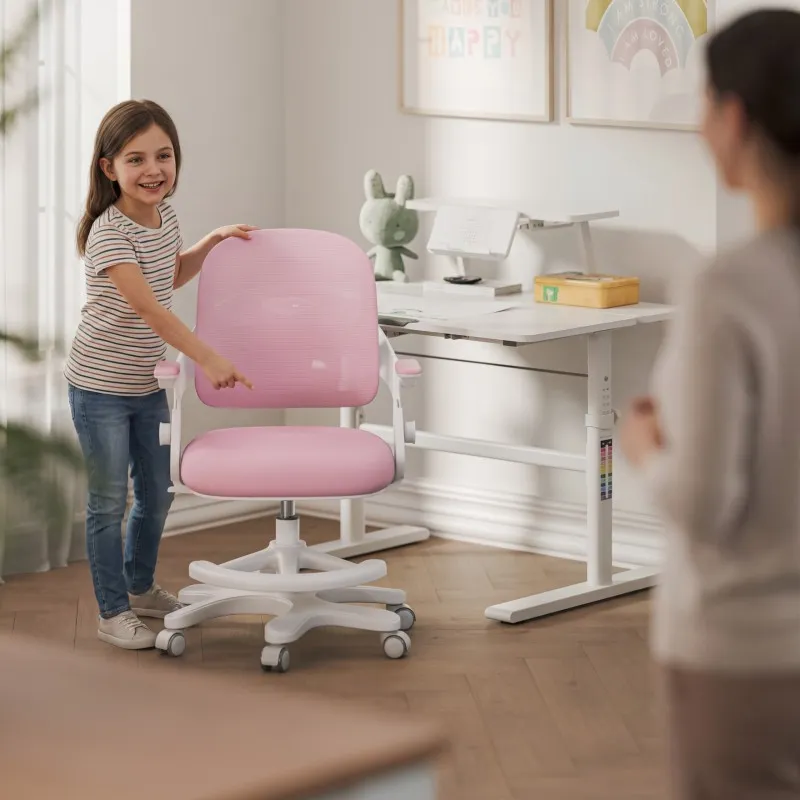 Mark Adler Junior 4.3 Pink Kids Gaming Chair – view 2