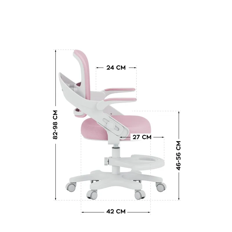 Mark Adler Junior 4.3 Pink Kids Gaming Chair – view 8