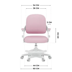 Mark Adler Junior 4.3 Pink Kids Gaming Chair – view 9