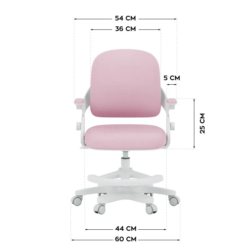 Mark Adler Junior 4.3 Pink Kids Gaming Chair – view 9