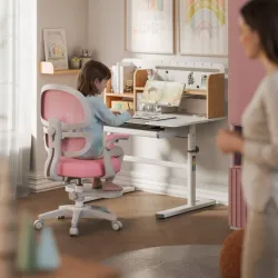 Mark Adler Study 5.7 Grey Children's Desk – view 2