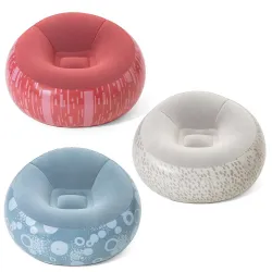 Bestway 75052 Red Inflatable Chair Pouf