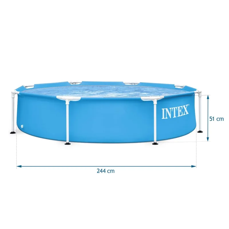 Garden frame pool 244 x 51 cm suitable for kids INTEX 28205