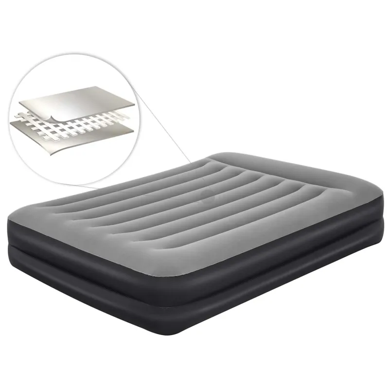 Inflatable airbed with electric pump, comfortable and practical