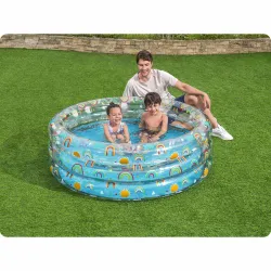 Fruit pool 150 x 53 cm, perfect for relaxing in the garden on hot days