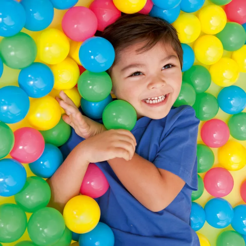 Set of 100 balls for kids' paddling pool fun Bestway 52027