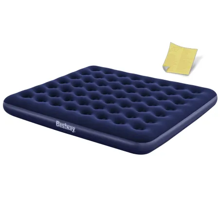 Double inflatable airbed 203x183x22 cm with built-in pump Bestway 67004