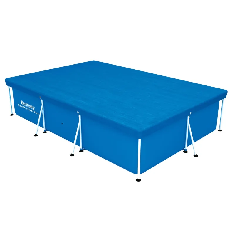 Pool cover 300 x 201 cm, perfect for summer protection