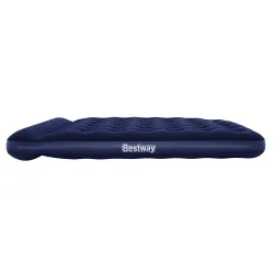 Soft inflatable airbed 203x152x28 cm for comfortable sleeping, Bestway 67226
