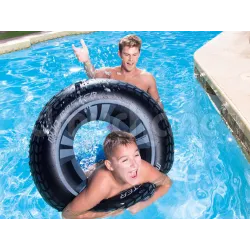 Swimming ring 91 cm - stylish tire for water fun