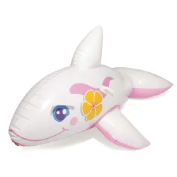 Durable inflatable whale toy 157 x 94 cm for outdoor fun