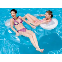 Stylish double floating chair perfect for pool or beach use