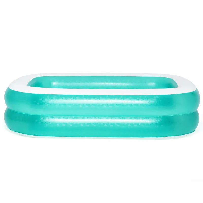 Inflatable pool with a smooth surface, easy to set up and use