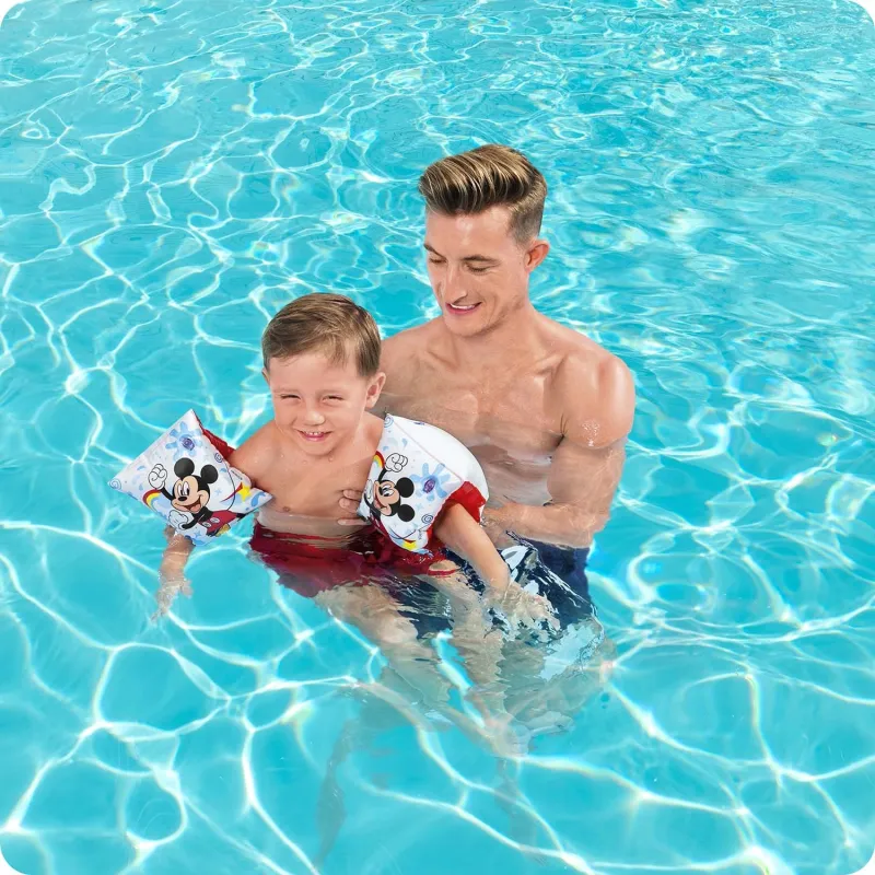 Mickey swim armbands, great for the pool and beach fun