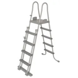 Stylish 132 cm pool ladder, perfect for outdoor use
