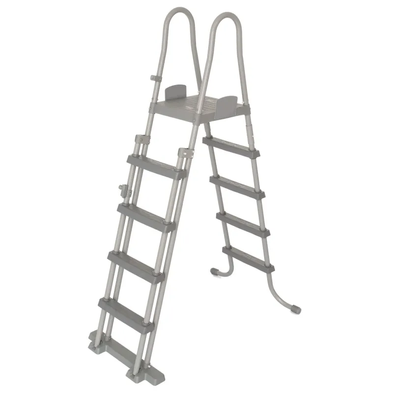 Stylish 132 cm pool ladder, perfect for outdoor use