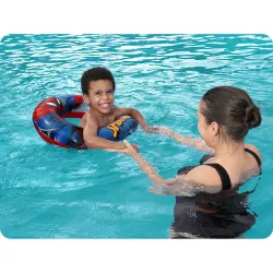Spiderman swim ring 56 cm, great for garden play and pool fun