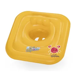 Swimming trainer ring with comfortable seat, designed for kids