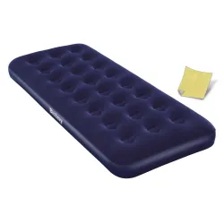Single inflatable airbed 185x76x22 cm Bestway 67000, perfect for camping or guests