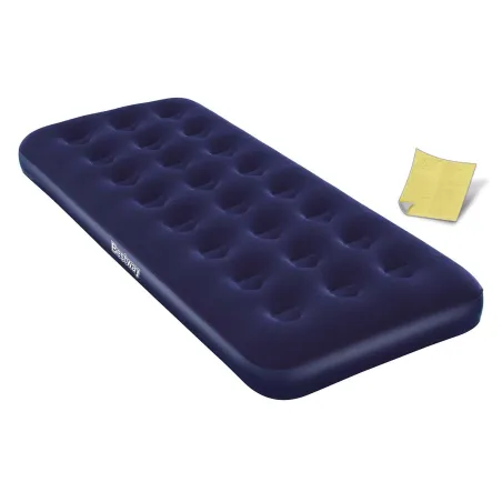Single inflatable airbed 185x76x22 cm Bestway 67000, perfect for camping or guests