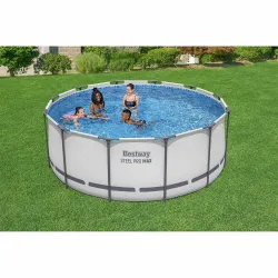 Garden pool frame 366 x 122 cm, perfect for summer outdoor activities