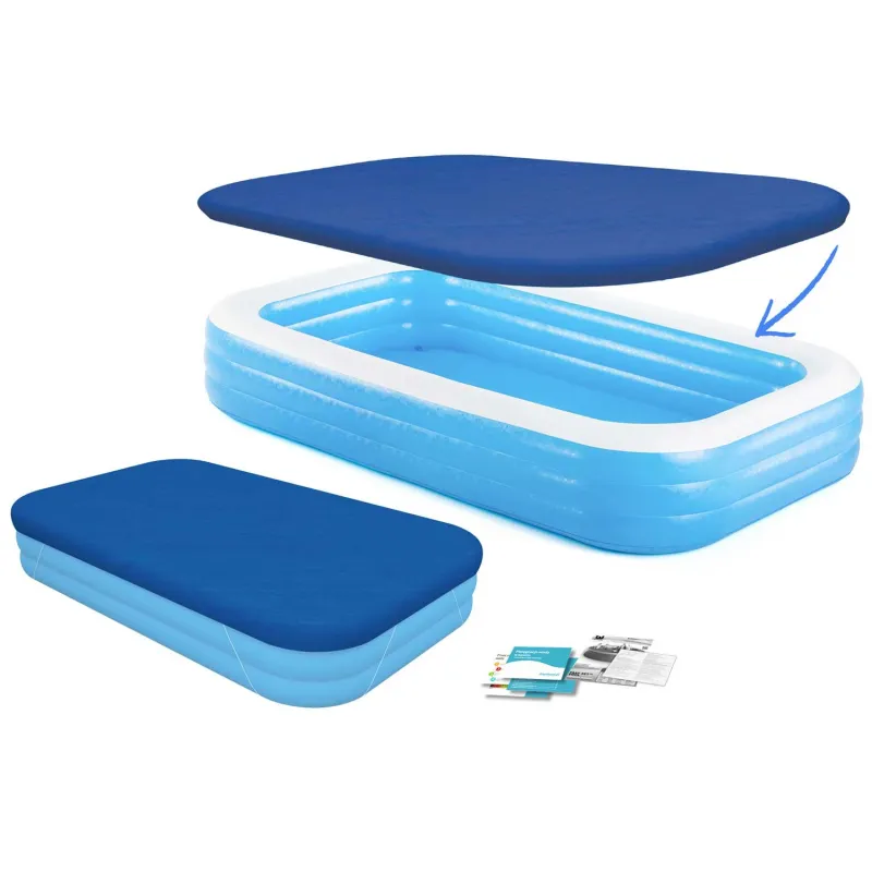 Ideal for garden fun, inflatable pool for the whole family