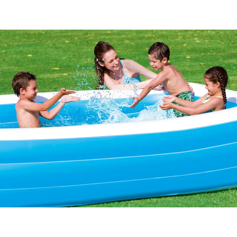 2-in-1 inflatable pool, great choice for hot days