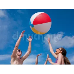 61 cm inflatable beach ball, perfect for beach or garden playtime