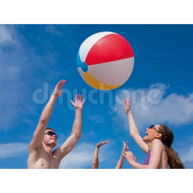 61 cm inflatable beach ball, perfect for beach or garden playtime