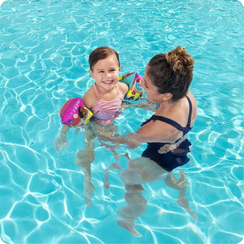 Disney Princess arm bands, pink swimming aids for children