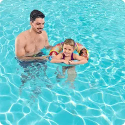 Disney Princess swimming ring 56 cm, pink, for kids
