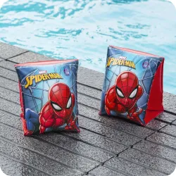 Spiderman arm bands in superhero style, perfect for the pool