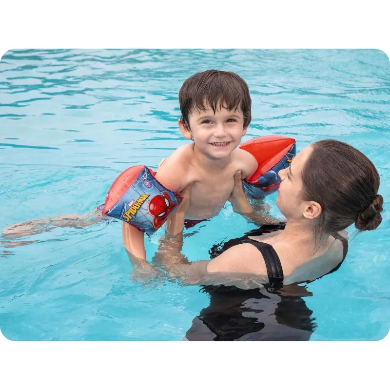 Spiderman arm bands, perfect for summer water fun for kids
