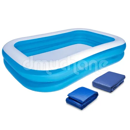 Inflatable family pool 3in1 262 x 175 x 51 cm, perfect for summer fun