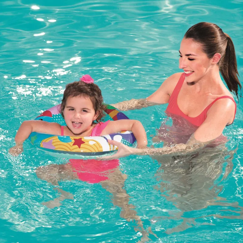 Inflatable beach ring, perfect for summer water adventures