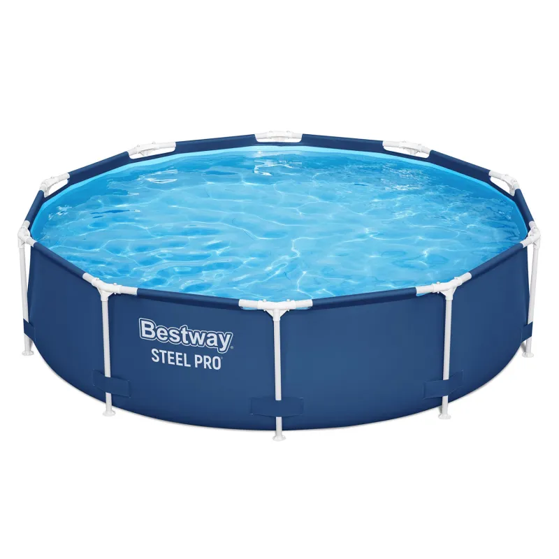 Frame pool 305 x 76 cm for relaxing in the garden on summer days