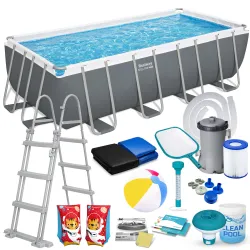 Garden Frame Pool 488 x 244 x 122 cm 17in1 Bestway 56670